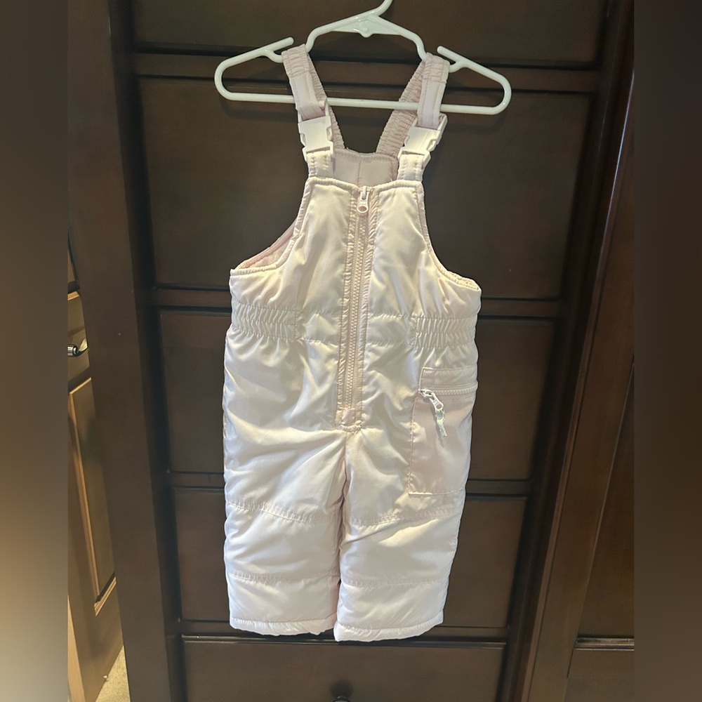 12 month pink snowsuit